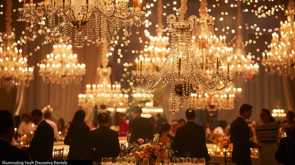 Illuminez votre événement avec la location éclairage décoratif