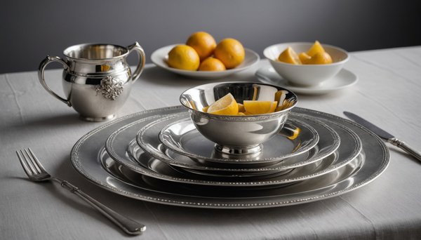 Art de la table en argent massif : un hommage à la famille