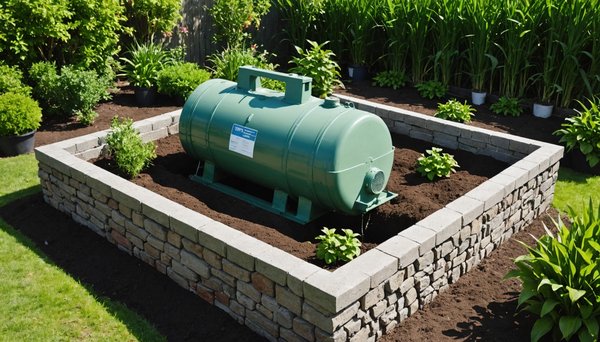 Cuve enterrée 500l : la solution pour un jardin écoresponsable